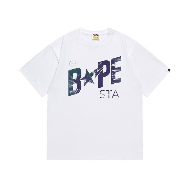 BAPE Tie Dye Bape Sta Logo Tee