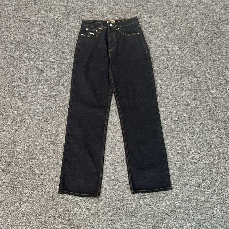 Corteiz Dual Stripe Baggy Jeans