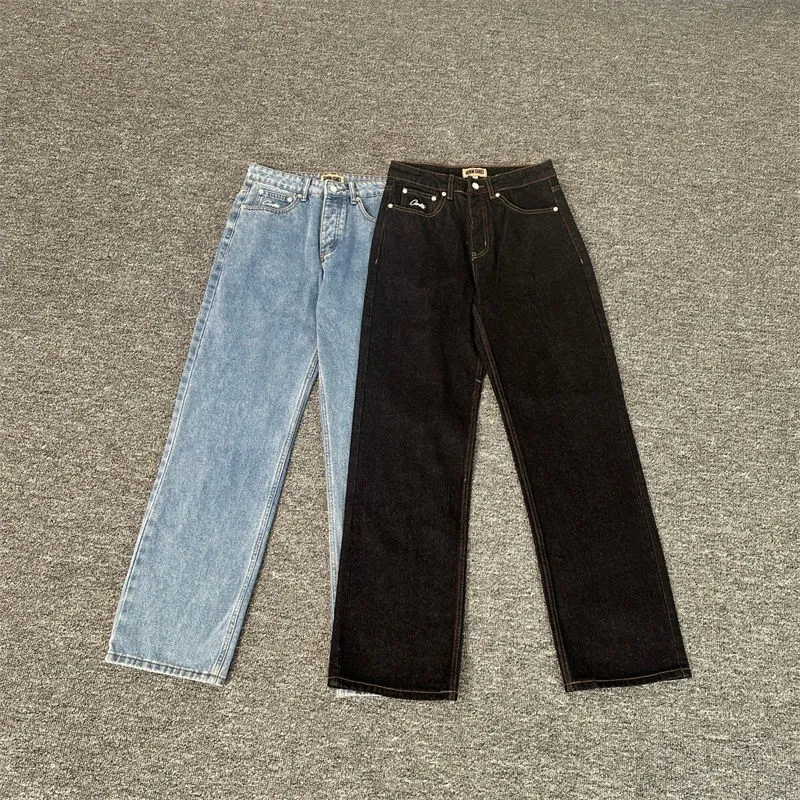 Corteiz Denim Jeans Crtz Alcatraz C Star Pants Collection