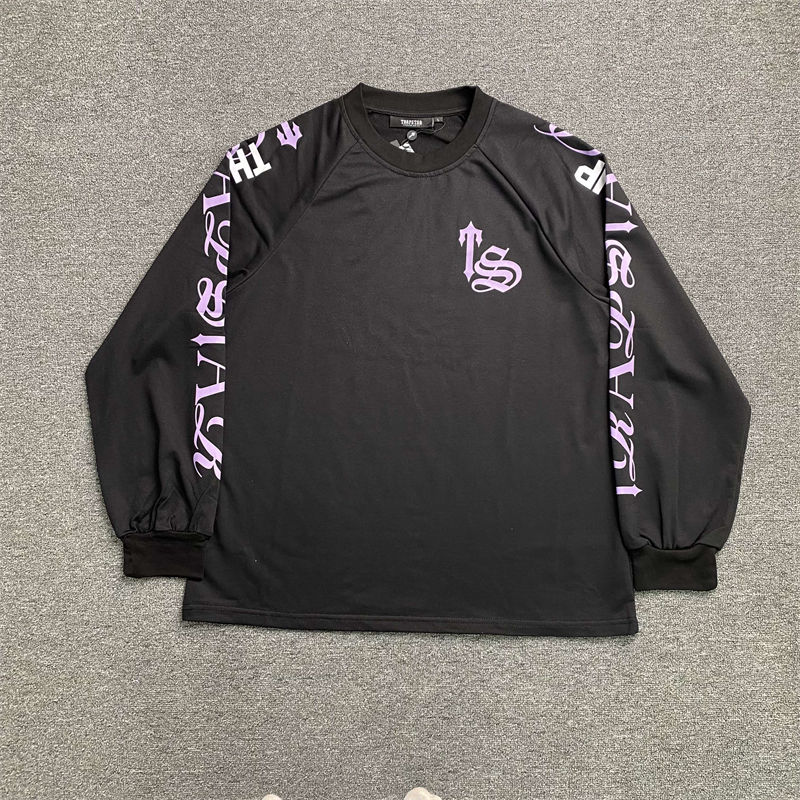 Trapstar x Cough Syrup LS Top - Purple Gothic Style
