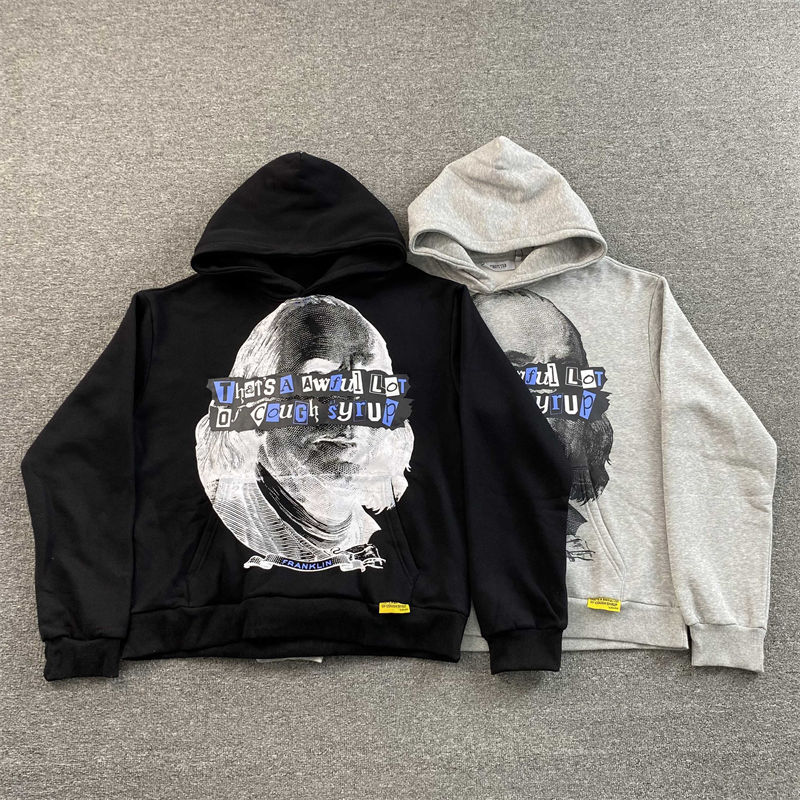 Trapstar x Cough Syrup Benjamin Franklin Hoodie