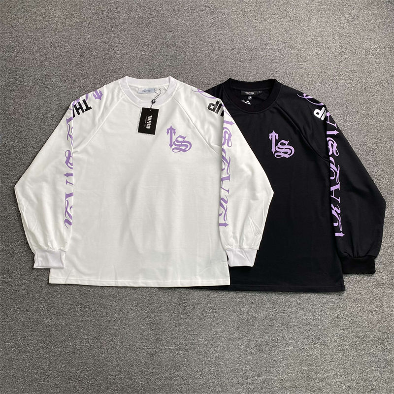 Trapstar x Cough Syrup LS Top - Purple Gothic Style