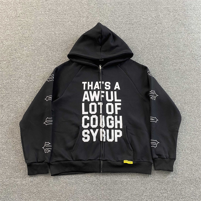 Trapstar x Cough Syrup Irongate Patchwork Hoodie