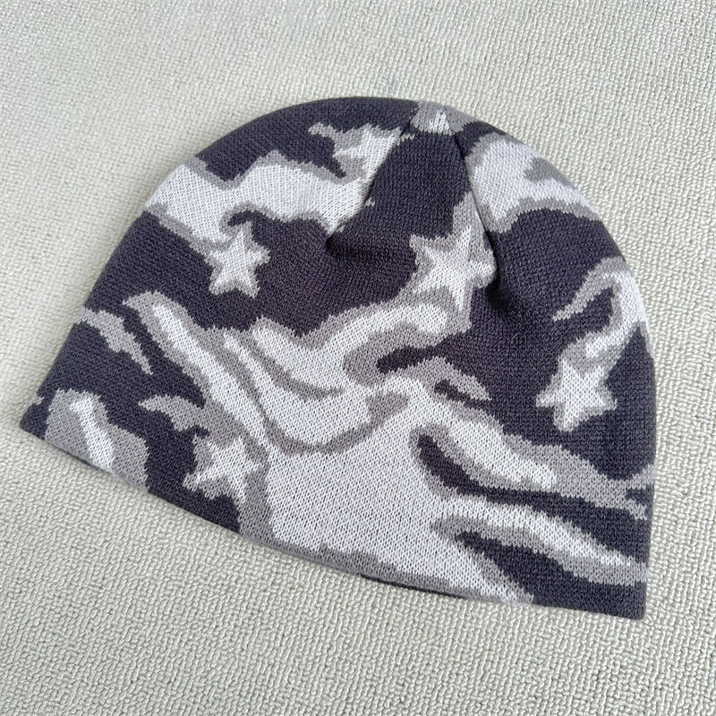 帽子 Broken Planet Star Camo Beanie y2k uk BROKEN PLANET GREY STAR CAMO BEANIE • • Description Broken Planet