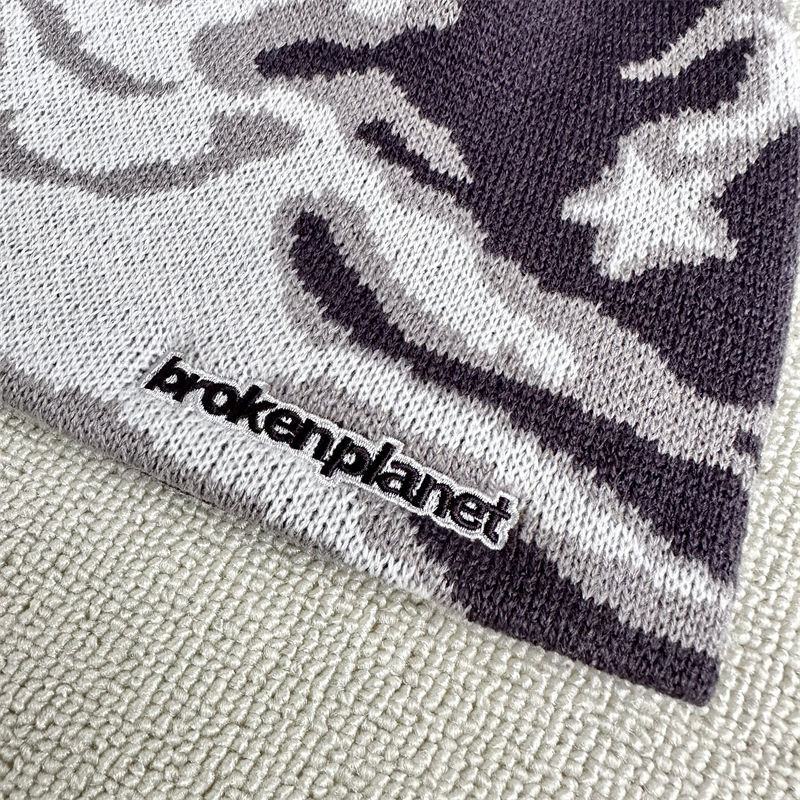 Broken Planet Star Camo Beanie
