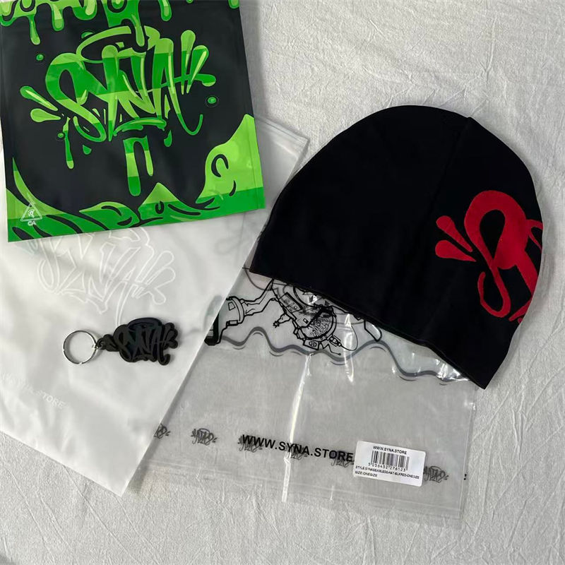 Syna World Cap Synaworld Logo Skull Beanie