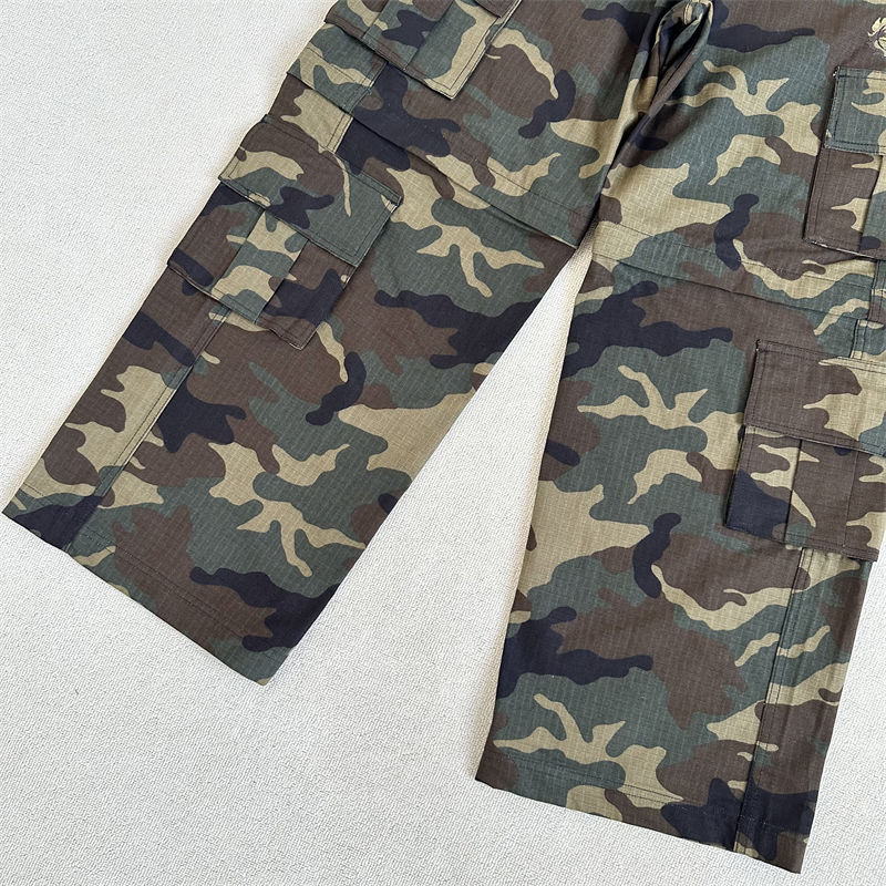 Broken Planet 2-In-1 Camo Cargo Pants/Shorts