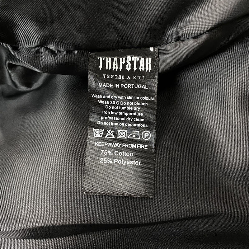 Trapstar Coat Letter Print Thickened Cotton Jacket UK London Puffer