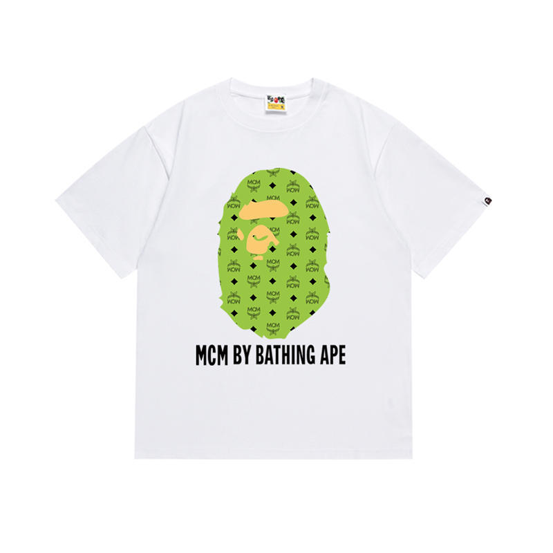 BAPE x MCM By Bathing Tee