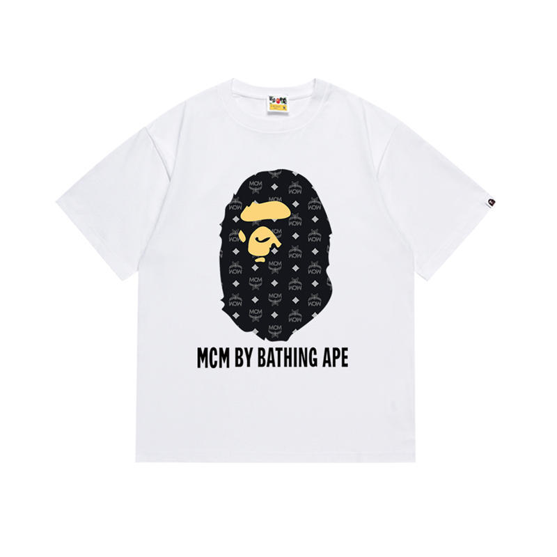 BAPE x MCM By Bathing Tee