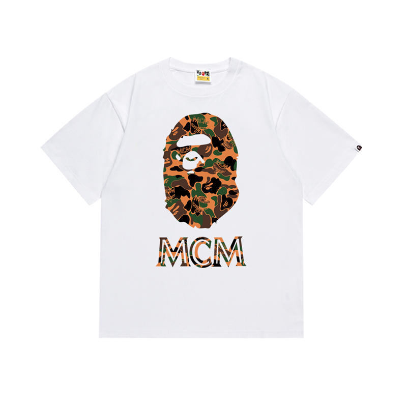 BAPE x MCM Ape Head Tee