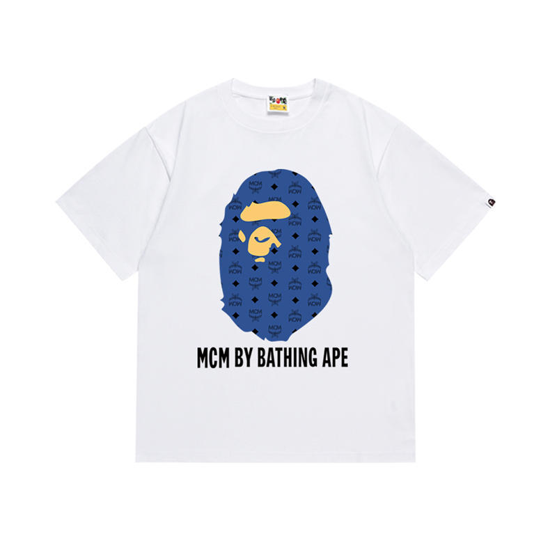 BAPE x MCM By Bathing Tee