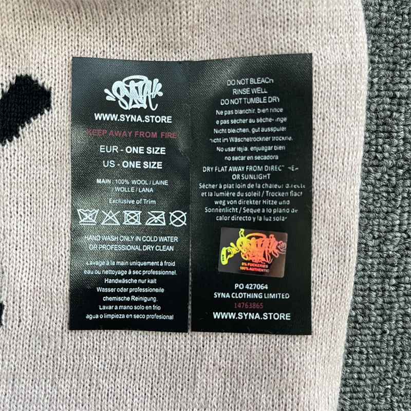 Syna World Skull Cap Synaworld Reversible Synarchy Beanie
