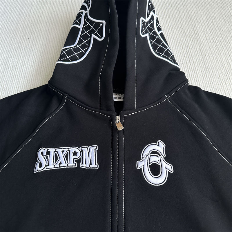 6pm X True Religion Icons Zip Hoodie