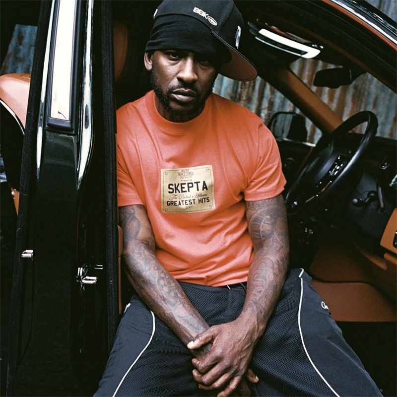 BBK X Corteiz Storm Newera 59Fifty Fitted Cap Black Wearing Effect