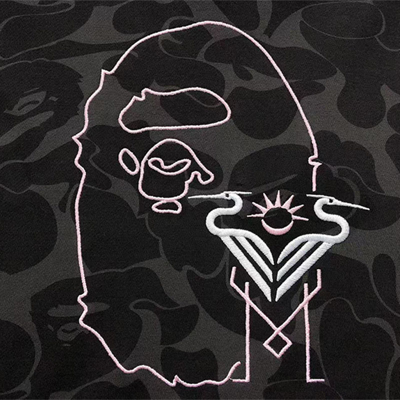 BAPE X Inter Miami Cf Camo Sweater Hoodie