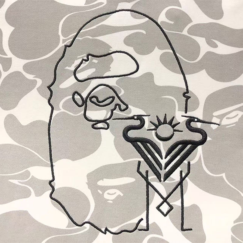 BAPE X Inter Miami Cf Camo Sweater Hoodie