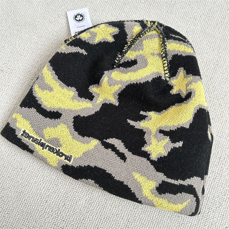 Broken Planet Star Camo Beanie