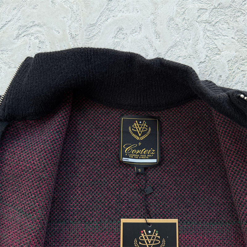 Corteiz Lux Knit Zip Up