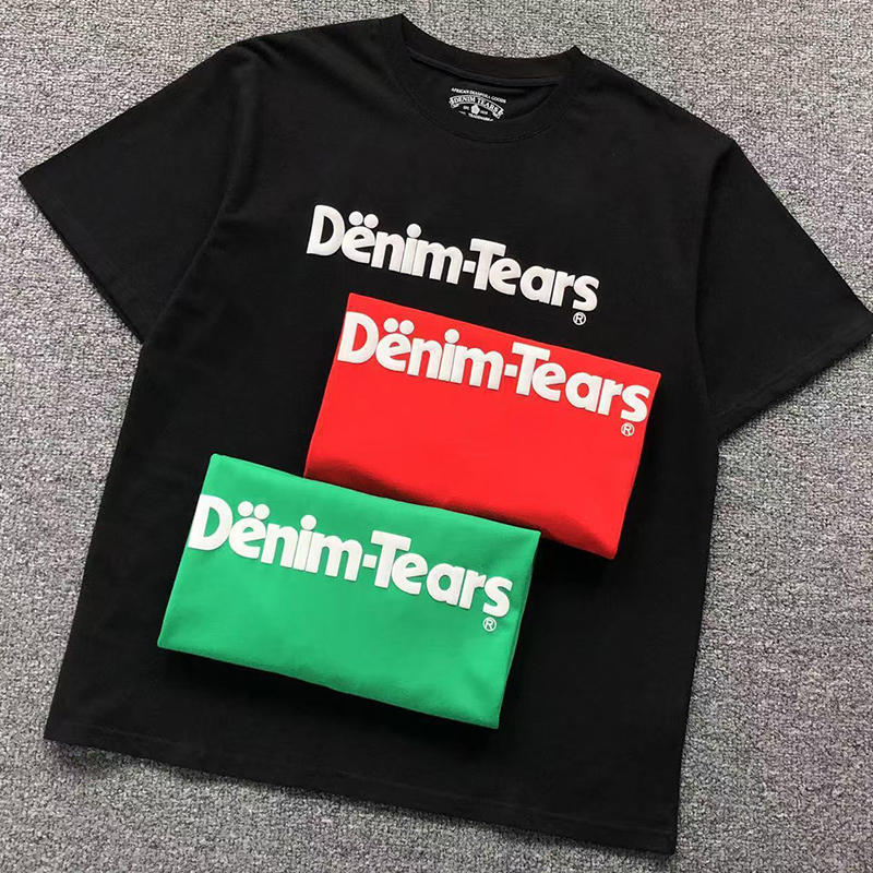 Denim Tears Blood Black Africa Three Pack