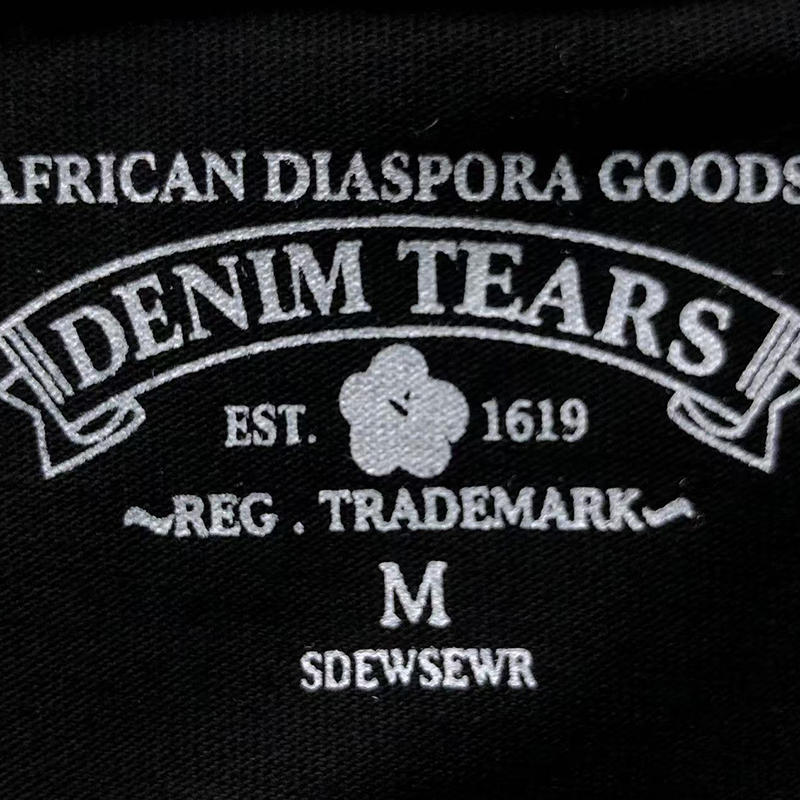 Denim Tears Blood Black Africa Three Pack