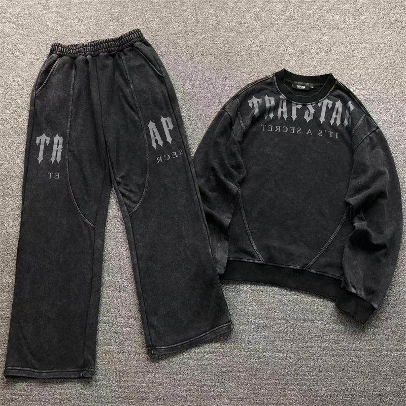 Trapstar Deconstructed Decoded LS Tee and Pants