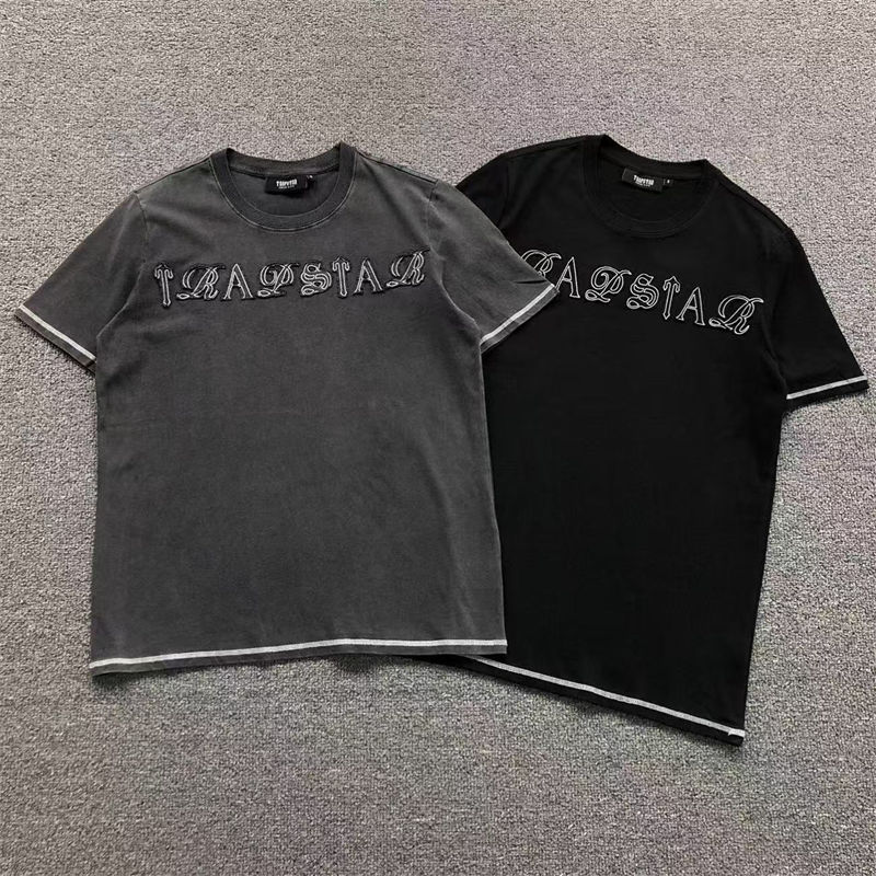 Trapstar Patchwork Script T-Shirt and Shorts