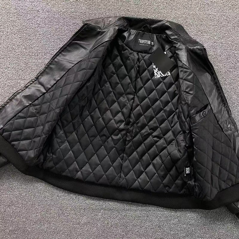 Trapstar x Avirex Leather Jacket