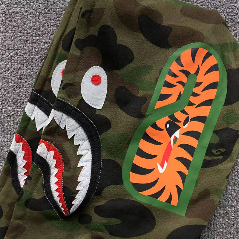 BAPE 1st Camo Shark Full Zip Double Hoodie