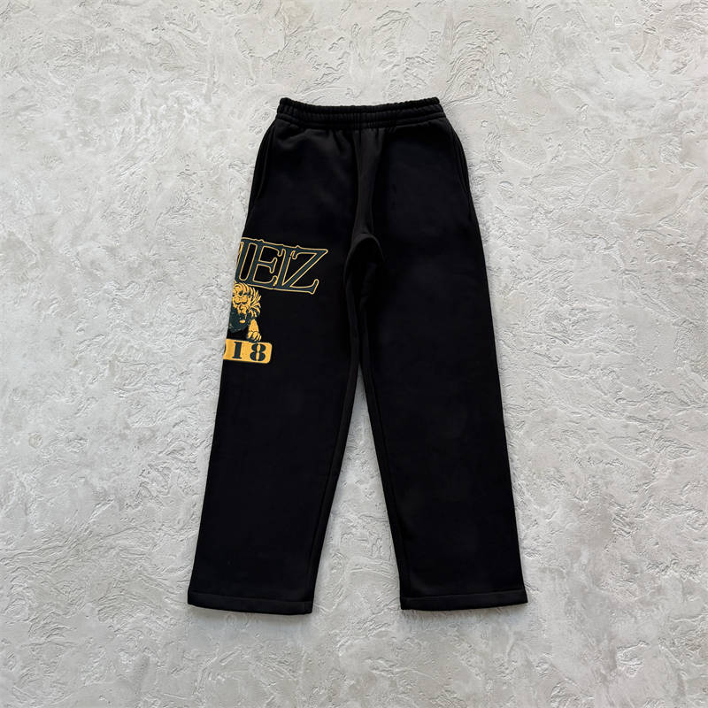 Corteiz Lion Varsity Zip Hoodie and Open Hem Pants