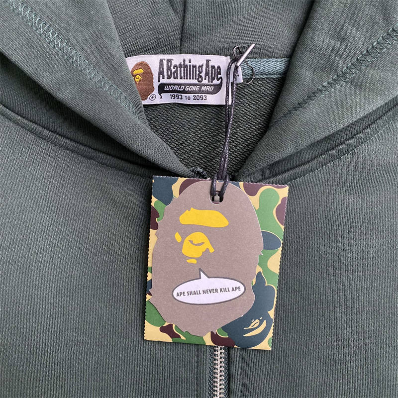 BAPE Ape Head One Point Full Zip Hoodie