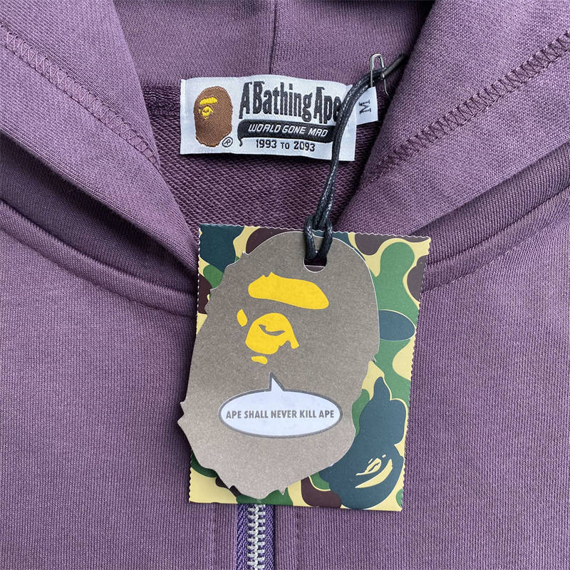 BAPE Ape Head One Point Full Zip Hoodie