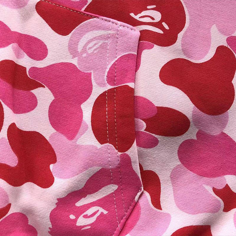 BAPE Big ABC Camo Shark Wide Full Zip Double Hoodie