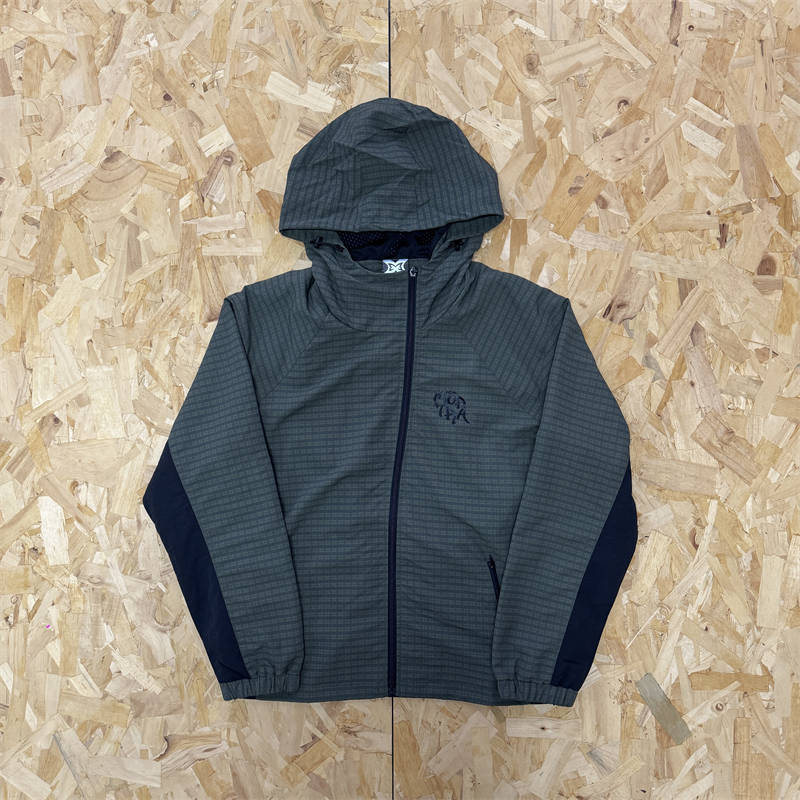 Mertra Asymmetrical plaid Jacket - Mixed Pattern Design