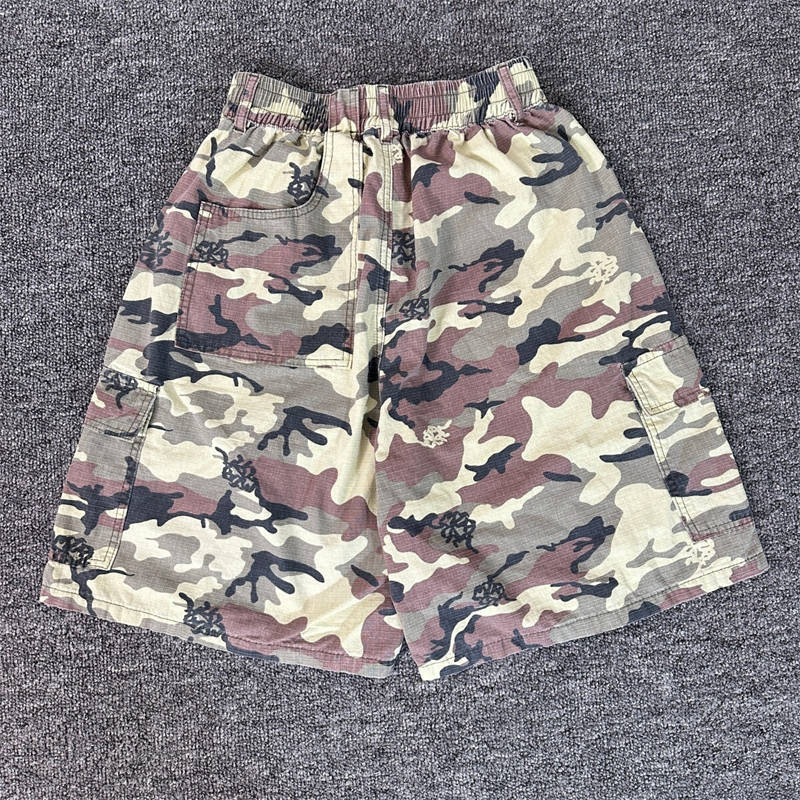 Mertra Ripstop Camo Cargo Shorts