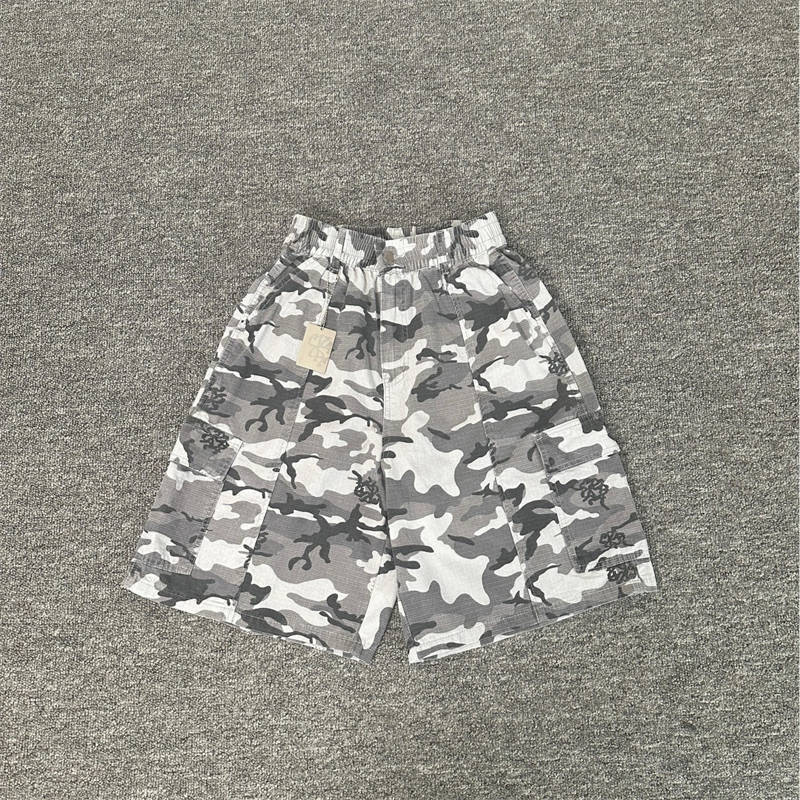 Mertra Ripstop Camo Cargo Shorts