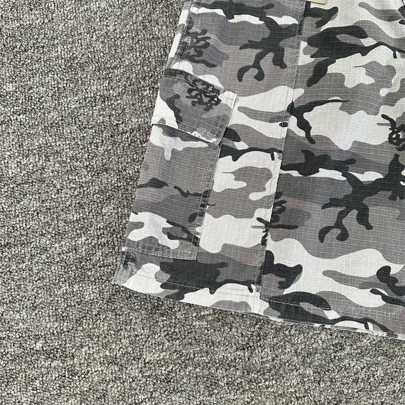 Mertra Ripstop Camo Cargo Shorts