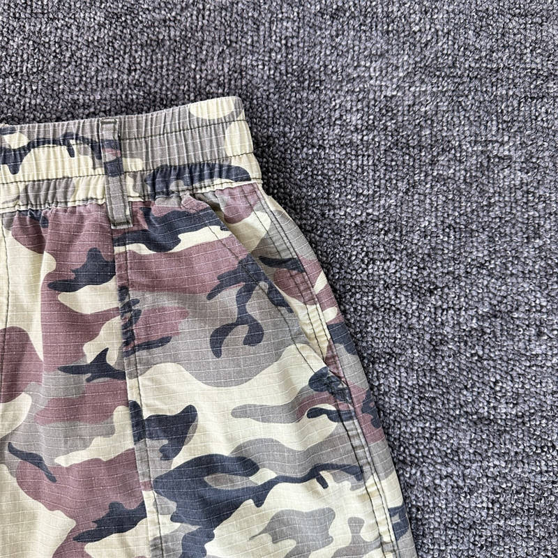 Mertra Ripstop Camo Cargo Shorts