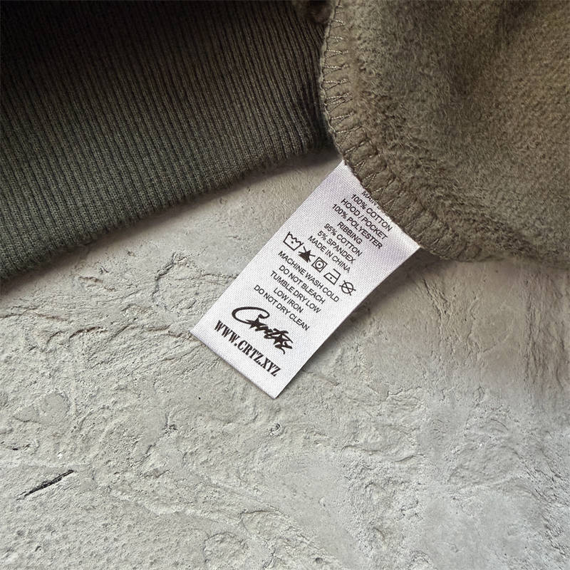 Corteiz Guerillaz Ripstop Zip Hoodie