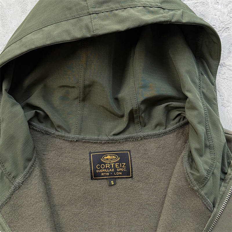 Corteiz Guerillaz Ripstop Zip Hoodie
