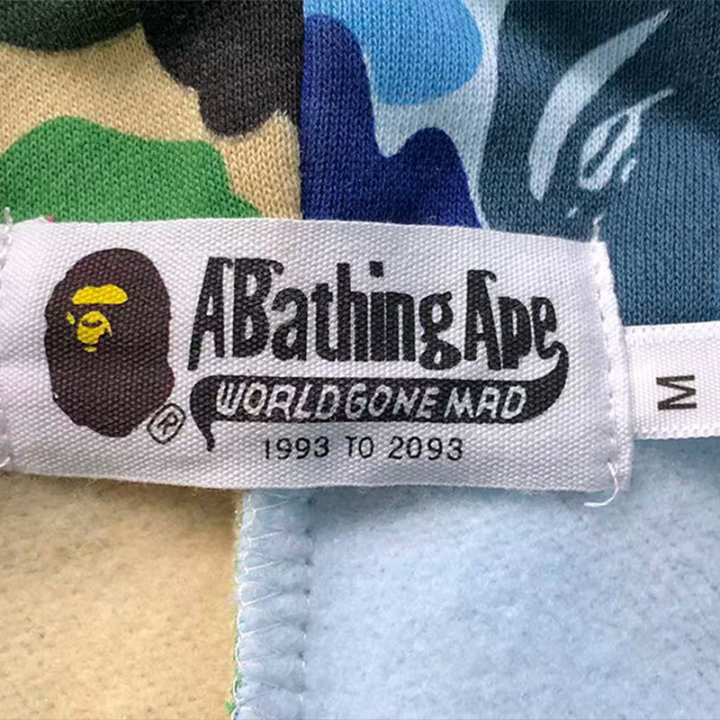 BAPE ABC Camo Crazy Shark Full Zip Hoodie