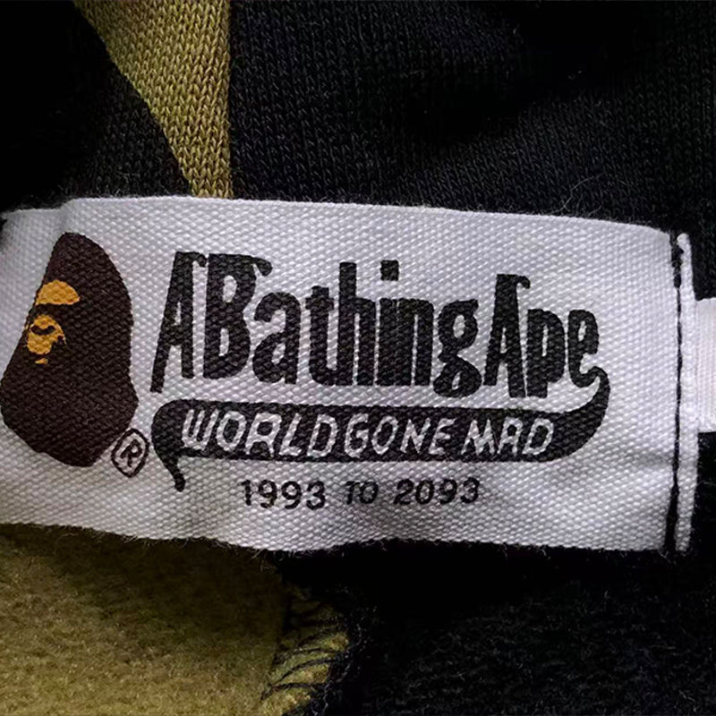 BAPE 1st Camo Half and Half Full Zip Hoodie