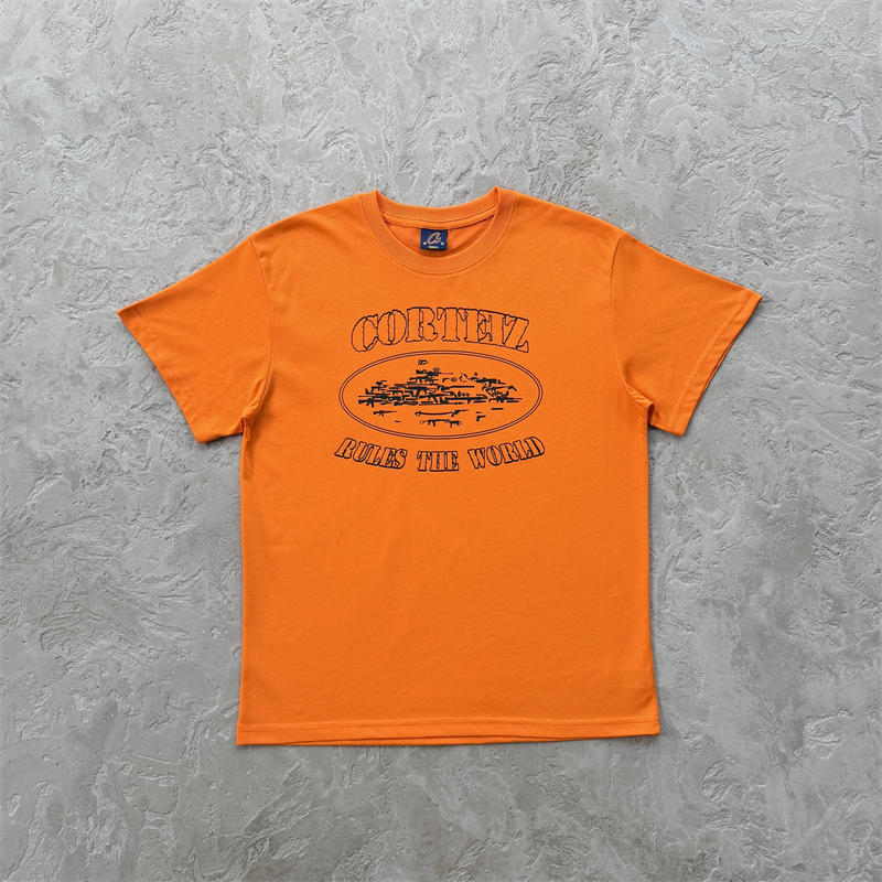 Graphic T-shirt option for a Corteiz capsule wardrobe