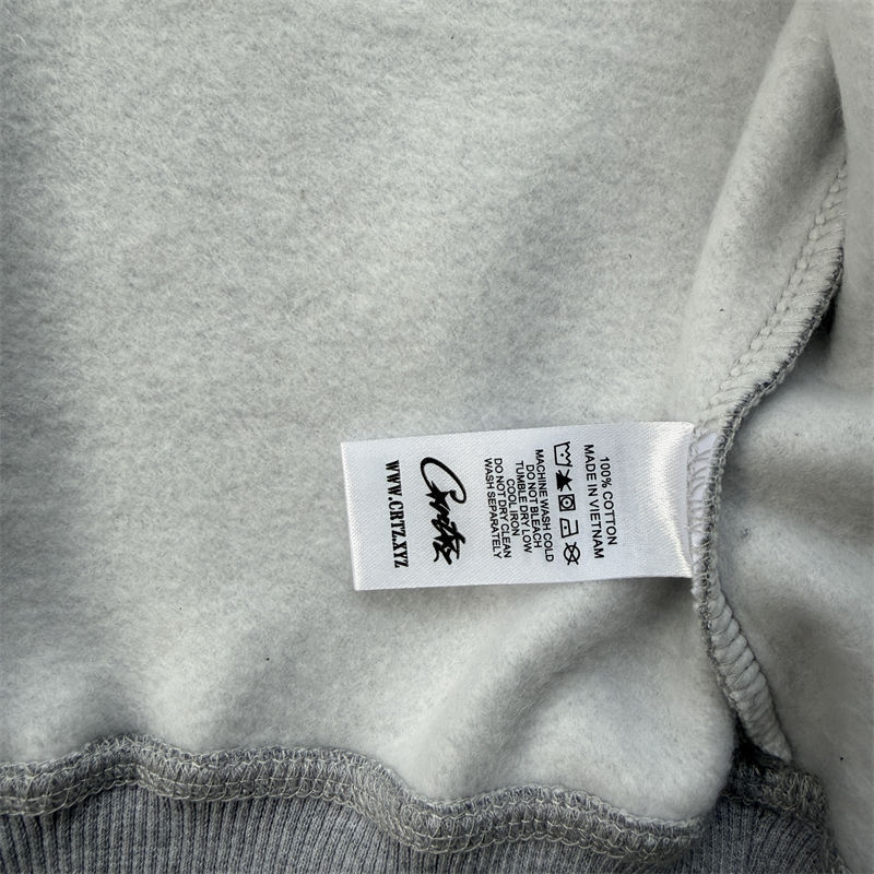 Corteiz x Denim Tears Cortears Royale Zip Hoodie and Open Hem Sweatpant