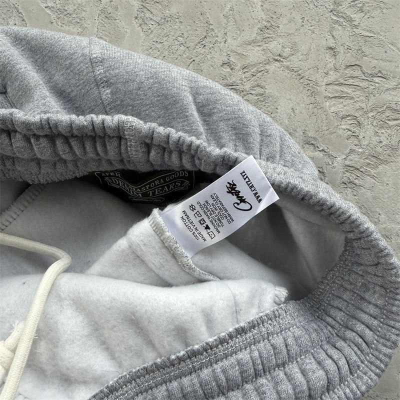 Corteiz x Denim Tears Cortears Royale Zip Hoodie and Open Hem Sweatpant