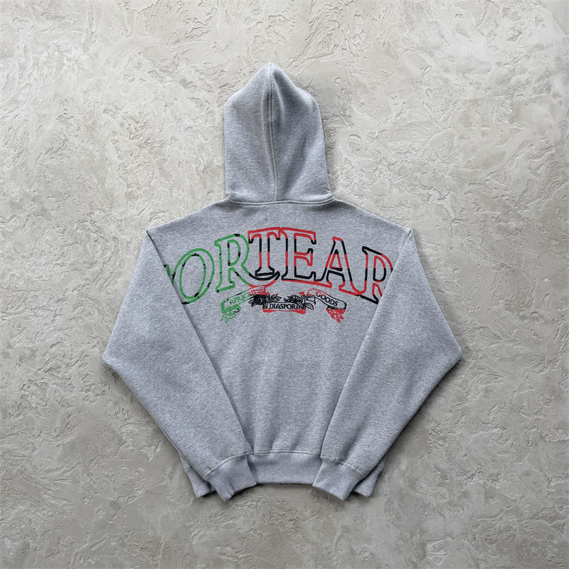 Corteiz x Denim Tears Cortears Royale Zip Hoodie and Open Hem Sweatpant