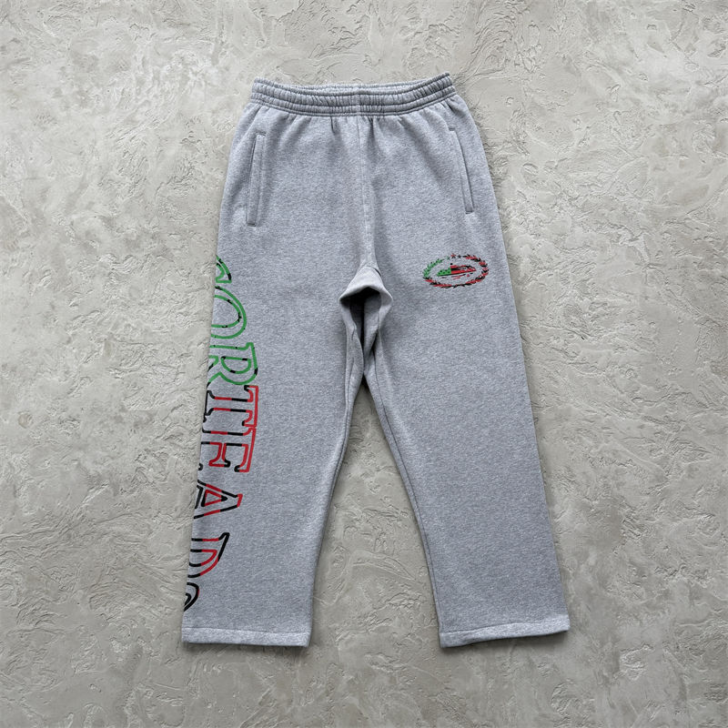 Corteiz x Denim Tears Cortears Royale Zip Hoodie and Open Hem Sweatpant