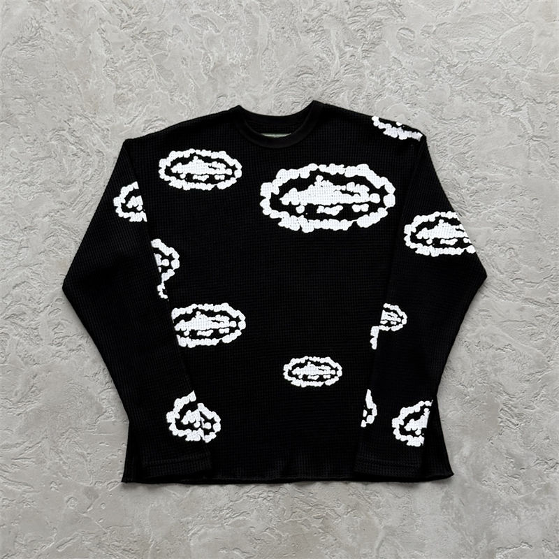Corteiz x Denim Tears Island Wreath Waffle Thermal