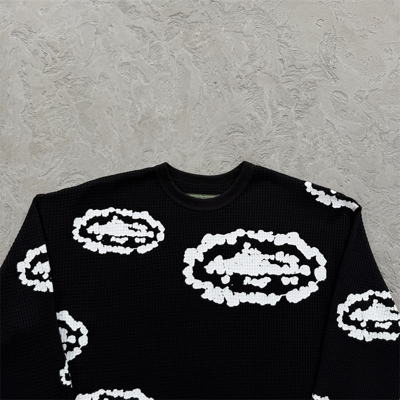 Corteiz x Denim Tears Island Wreath Waffle Thermal