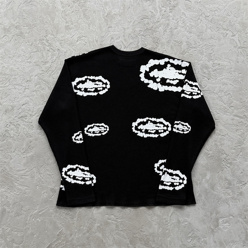 Corteiz x Denim Tears Island Wreath Waffle Thermal